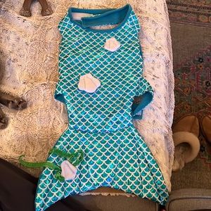Dog mermaid costume